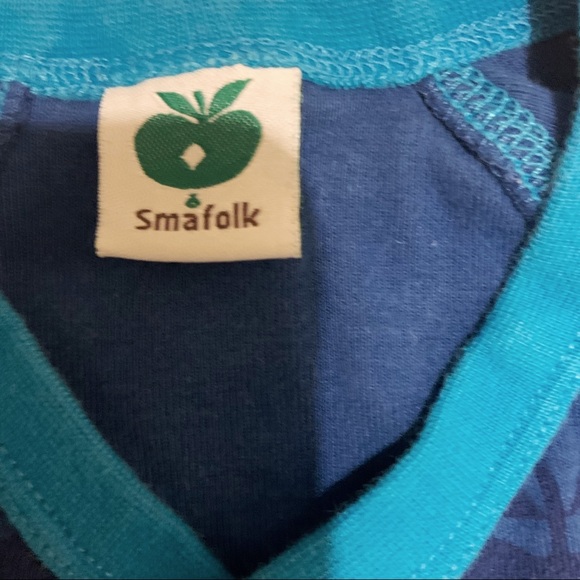 Smafolk* kimono wrap 2 piece pajamas - Picture 3 of 4